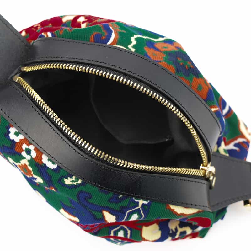 SACAI SACAI＜サカイ＞ フラワープリントポシェット GREEN