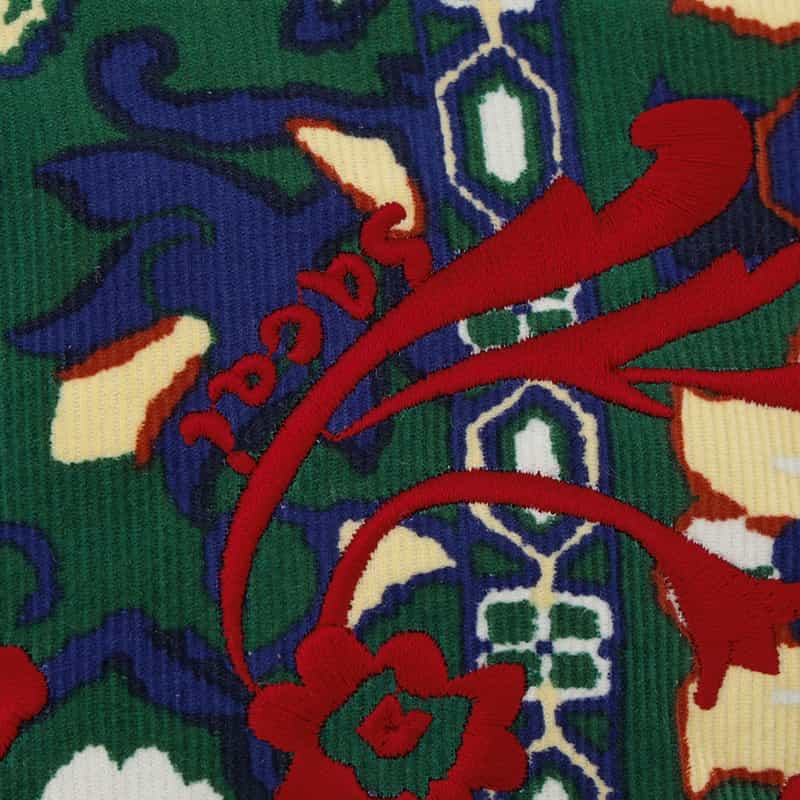 SACAI SACAI＜サカイ＞ フラワープリントポシェット GREEN