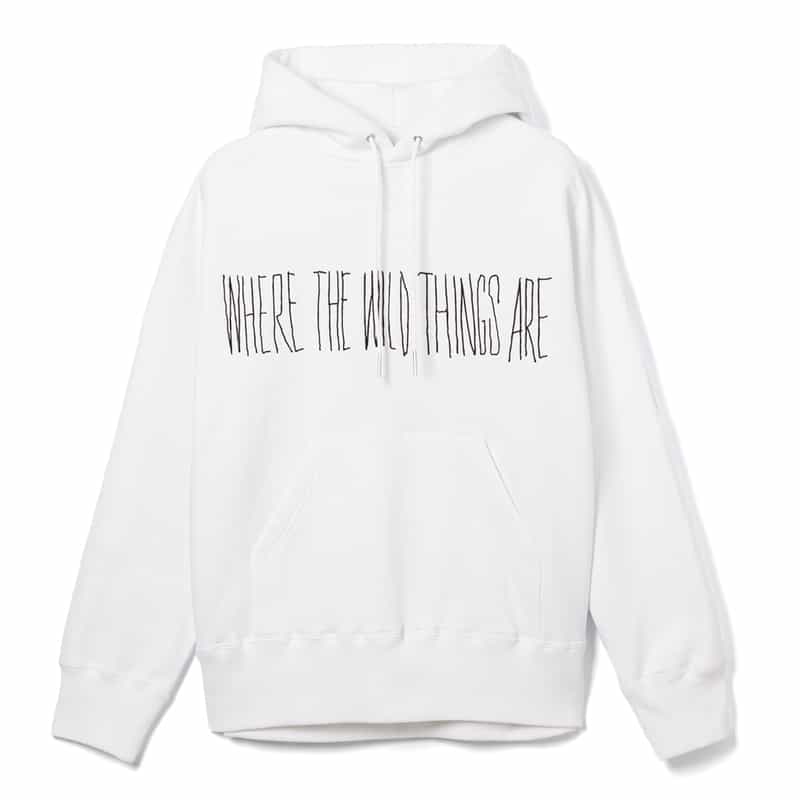 SACAI SACAI＜サカイ＞ プリントスエットフーディ WHITE