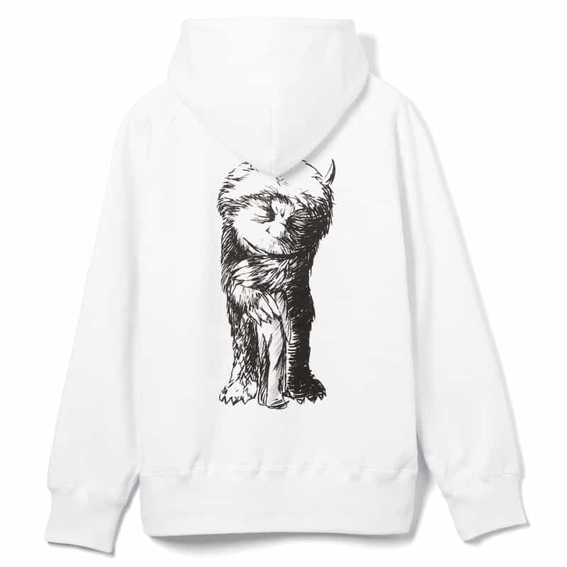 SACAI SACAI<サカイ> プリントスウェットフーディ WHITE