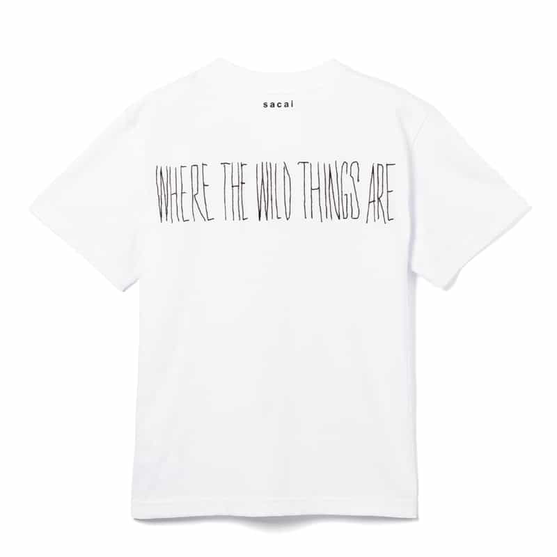 SACAI SACAI<サカイ> プリントTシャツ(ウィメンズサイズ) WHITE