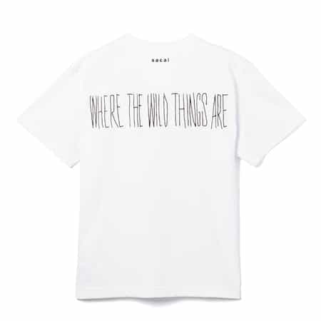 【税関/送料込】Sacai ★ かいじゅうたちのいるところ Tシャツ SACAI＜サカイ＞ プリントTシャツ（2242662）｜SACAI(サカイ