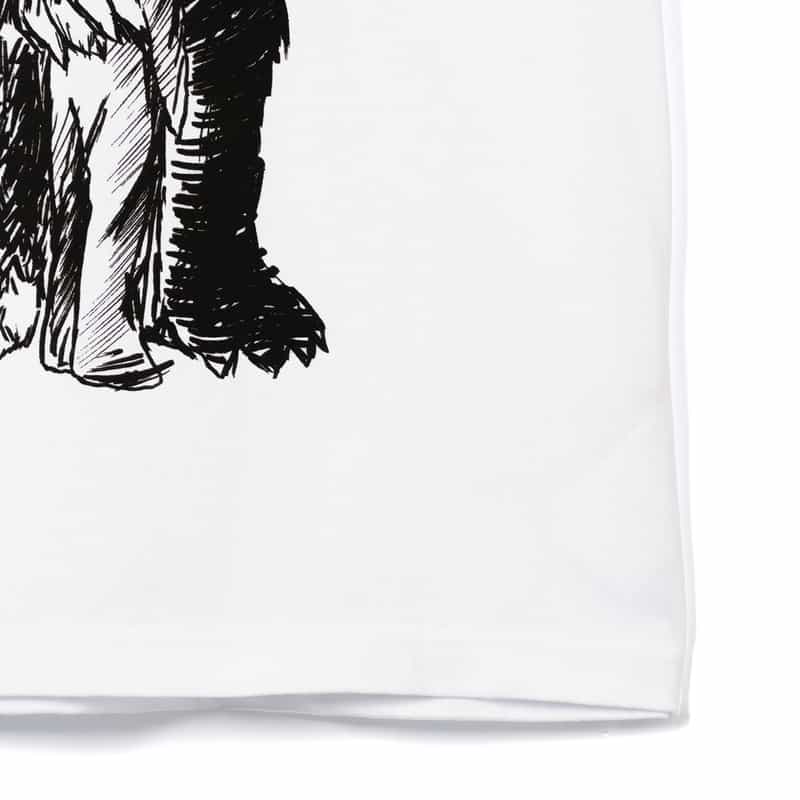 SACAI SACAI<サカイ> プリントTシャツ(ウィメンズサイズ) WHITE