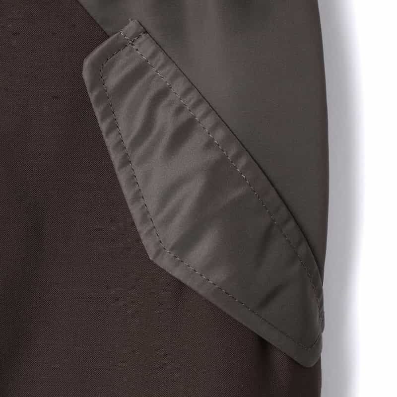 SACAI SACAI＜サカイ＞ コンビネーションスカート BROWN