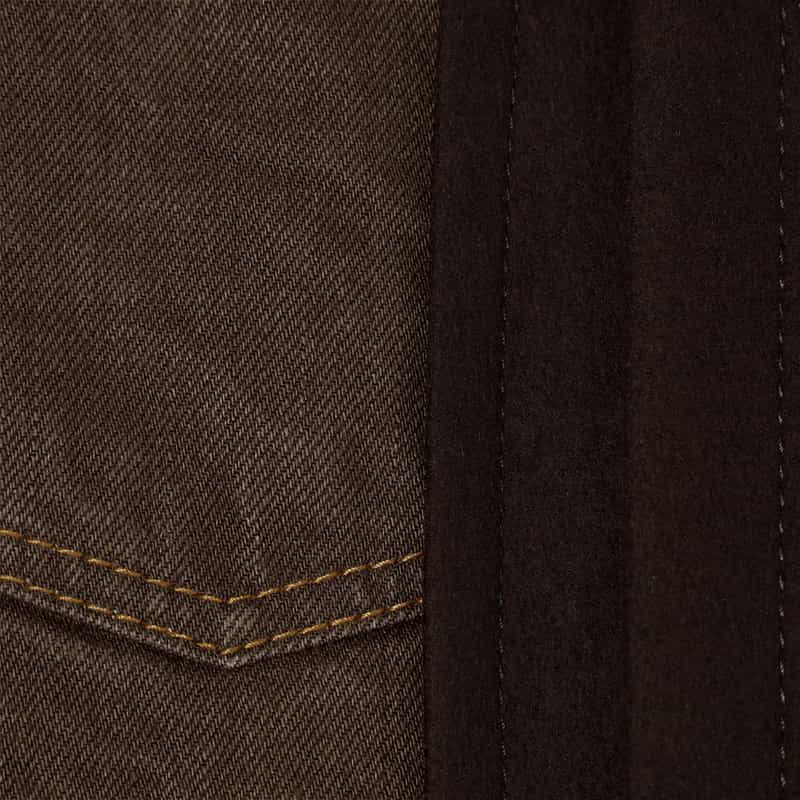 SACAI SACAI＜サカイ＞ コンビネーションデニムジャケット BROWN