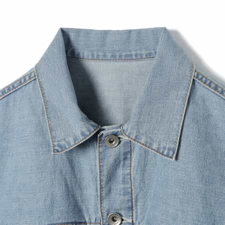 SACAI＜サカイ＞ コンビネーションショートスリーブシャツ
