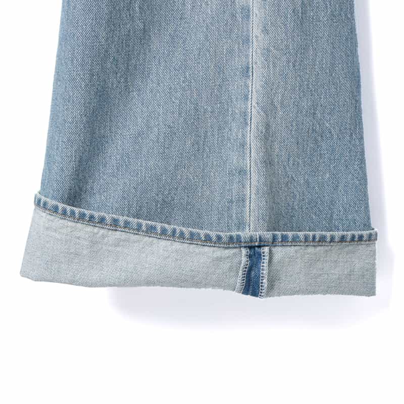 SACAI SACAI＜サカイ＞ バイカラーデニムパンツ LIGHT BLUE