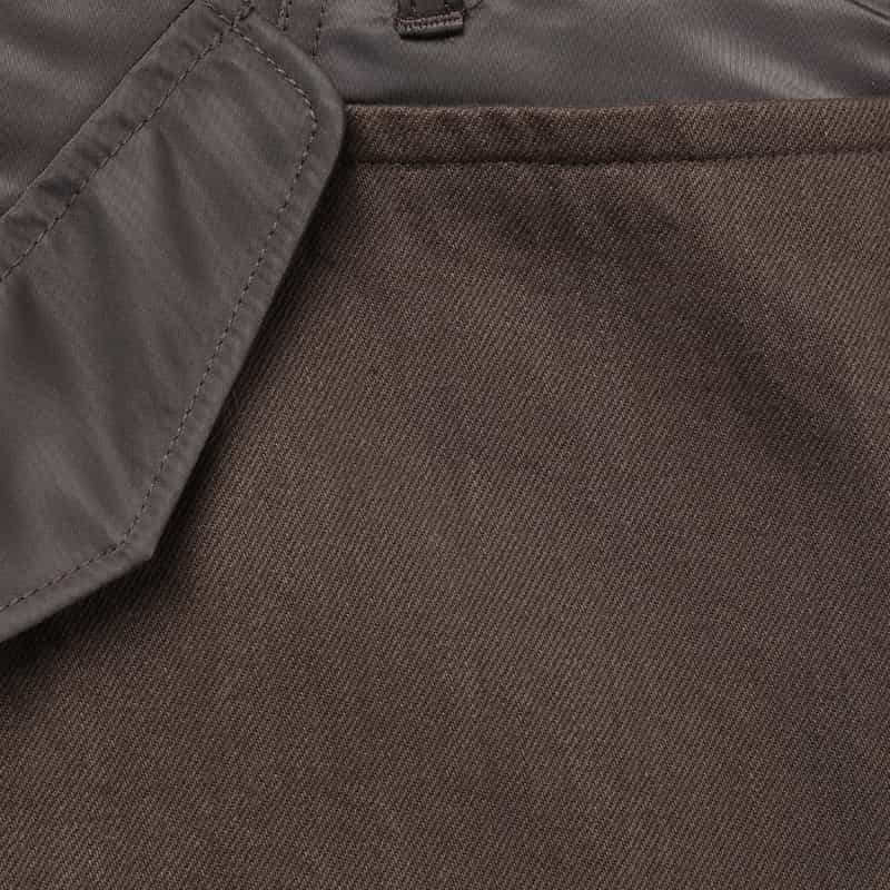 SACAI SACAI＜サカイ＞ バイカラーデニムパンツ BROWN