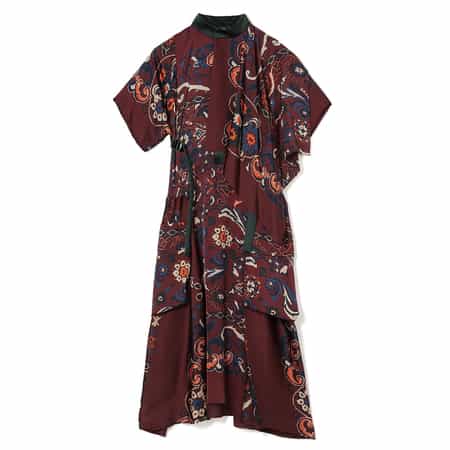 国内発送【sacai】フローラルプリントドレス SACAI＜サカイ＞ フローラルプリントドレス（2245857）｜SACAI