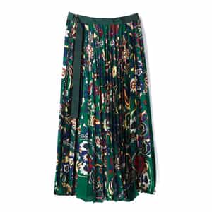 SACAI＜サカイ＞ フローラル柄プリーツスカート（2245860