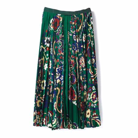 SACAI＜サカイ＞ フローラル柄プリーツスカート（2245860