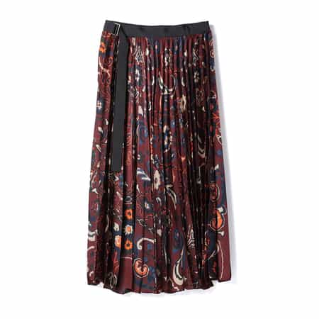 【Sacai】ヒョウ柄スカート sacai - 【美品】 sacai / サカイ | 2022SS | レオパード柄