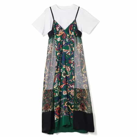 国内発送【sacai】フローラルプリントドレス SACAI＜サカイ＞ フローラルプリントドレス（2245857）｜SACAI