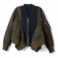 SACAI＜サカイ＞ジップアップブルゾン
