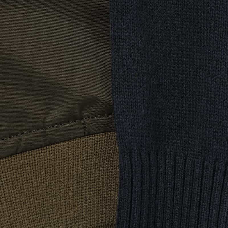 SACAI SACAI＜サカイ＞ジップアップブルゾン KHAKI