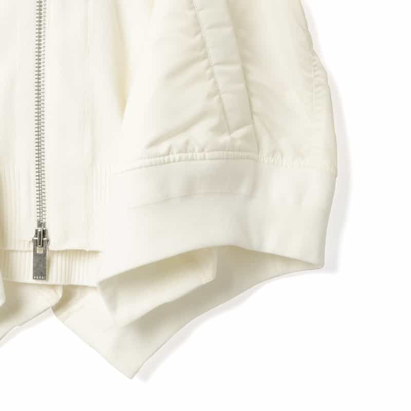 SACAI SACAI＜サカイ＞ジップアップブルゾン LT GRAY