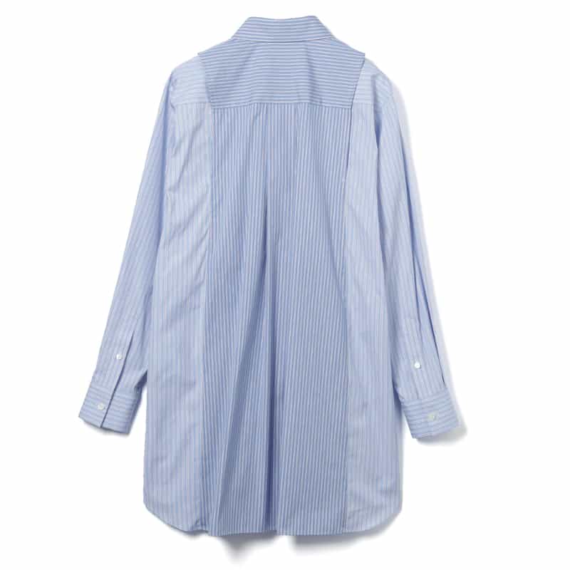 SACAI SACAI＜サカイ＞ 切替シャツドレス（ウィメンズ） BLUE