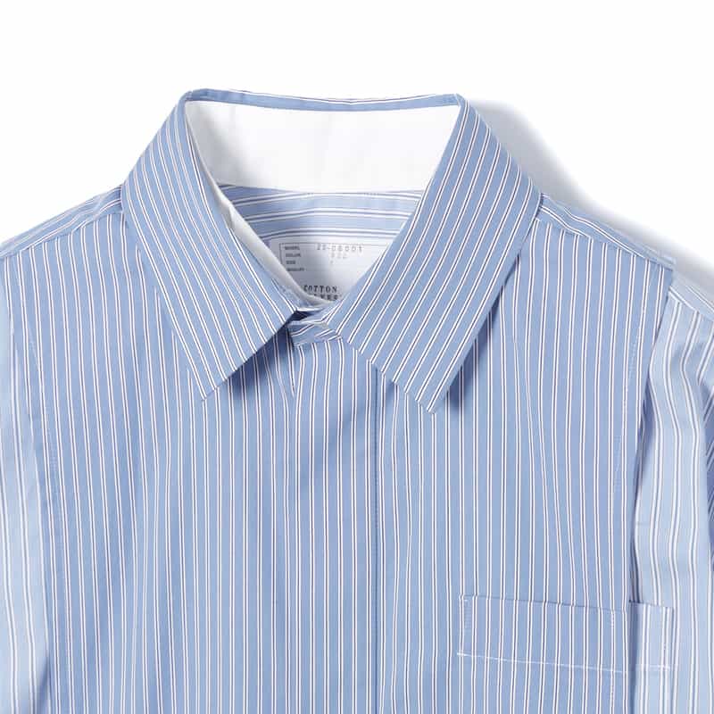 SACAI SACAI＜サカイ＞ 切替シャツドレス（ウィメンズ） BLUE