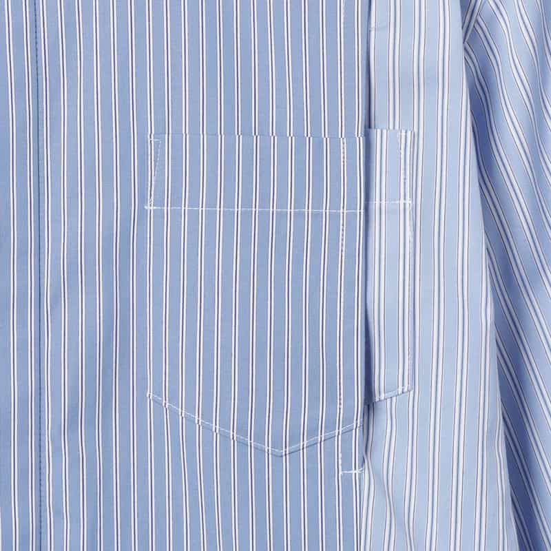 SACAI SACAI＜サカイ＞ 切替シャツドレス（ウィメンズ） BLUE