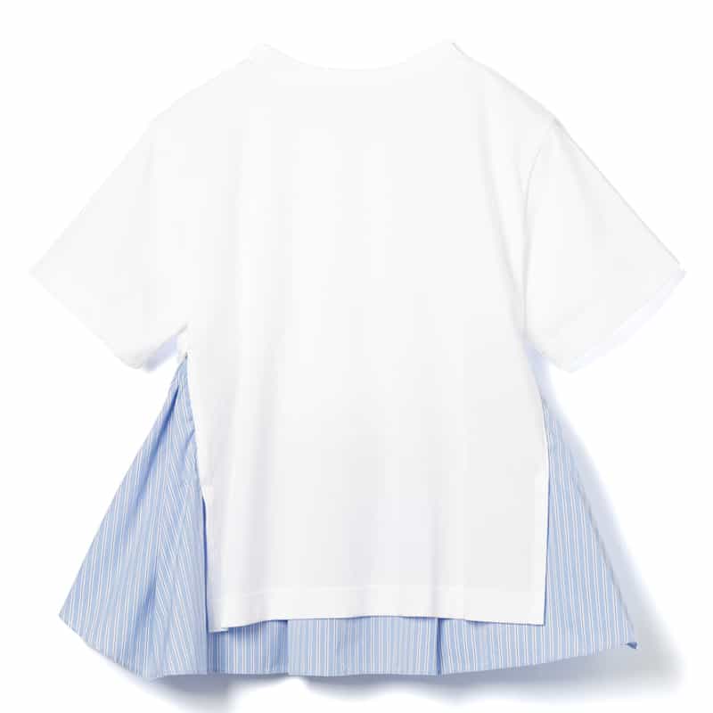 SACAI SACAI＜サカイ＞ コンビネーションカットソー WHITE