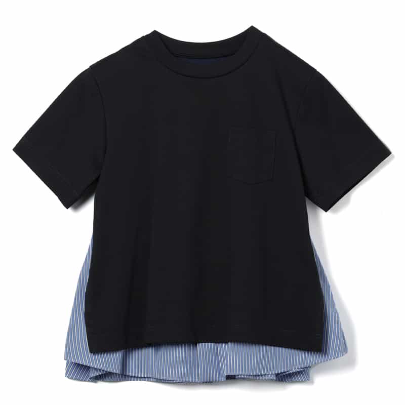 SACAI SACAI＜サカイ＞ コンビネーションカットソー NAVY
