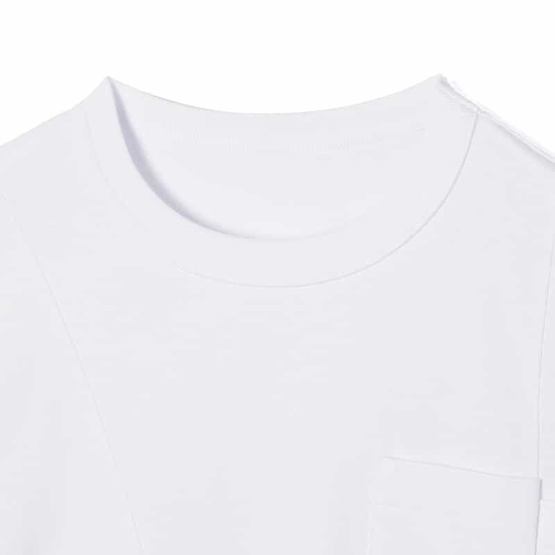 SACAI SACAI＜サカイ＞ バッグギャザーポケット付きカットソー WHITE