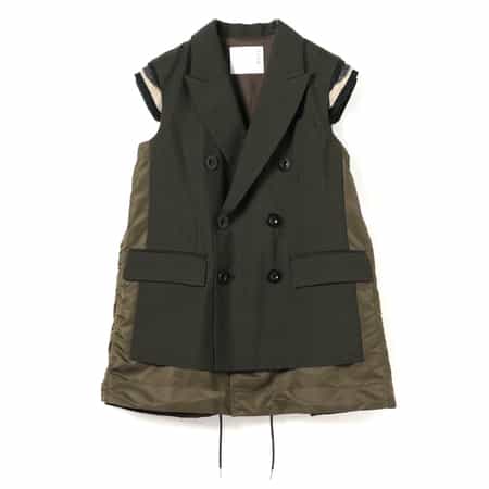 SACAI＜サカイ＞ナイロンツイルベスト（2244780）｜SACAI(サカイ
