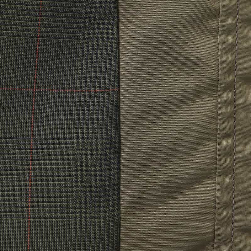 SACAI SACAI＜サカイ＞チェック柄テーラードベスト KHAKI