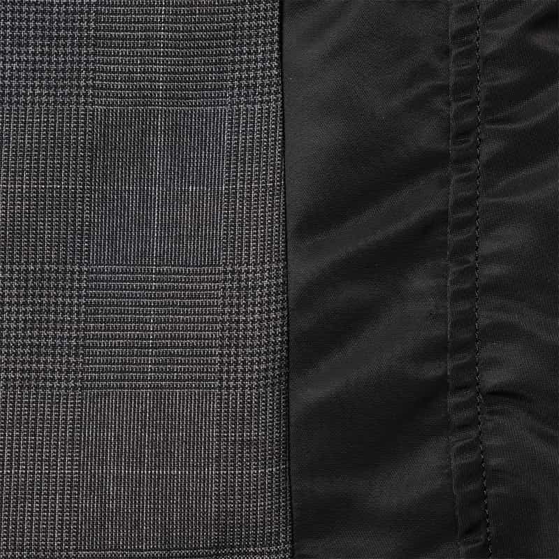 SACAI SACAI＜サカイ＞チェック柄テーラードベスト GRAY