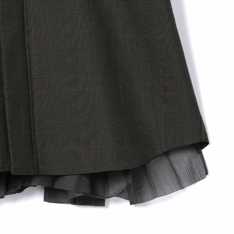 SACAI SACAI＜サカイ＞ チェック柄カジュアルシャツ KHAKI