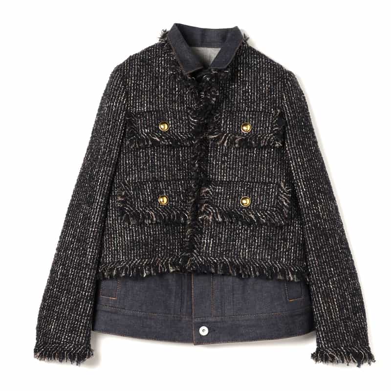 SACAI＜サカイ＞ツイードジャケット（2245875）｜SACAI(サカイ