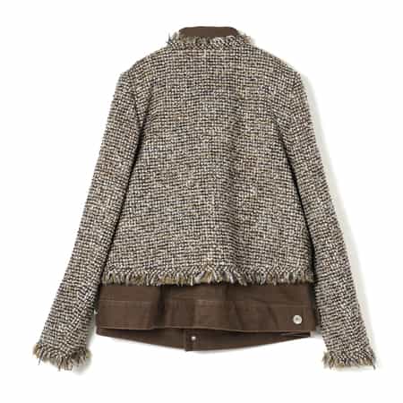 SACAI＜サカイ＞コンビネーション ツイードジャケット（2245874