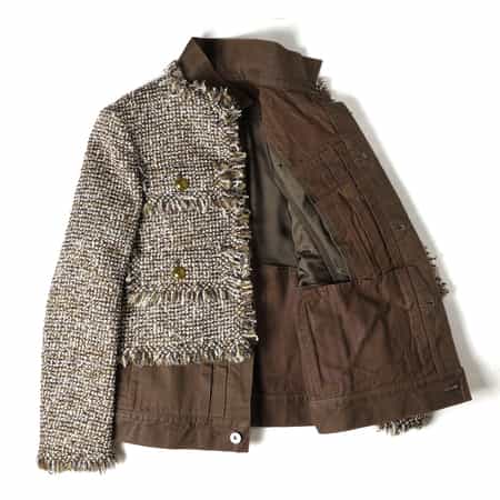 SACAI＜サカイ＞コンビネーション ツイードジャケット（2245874