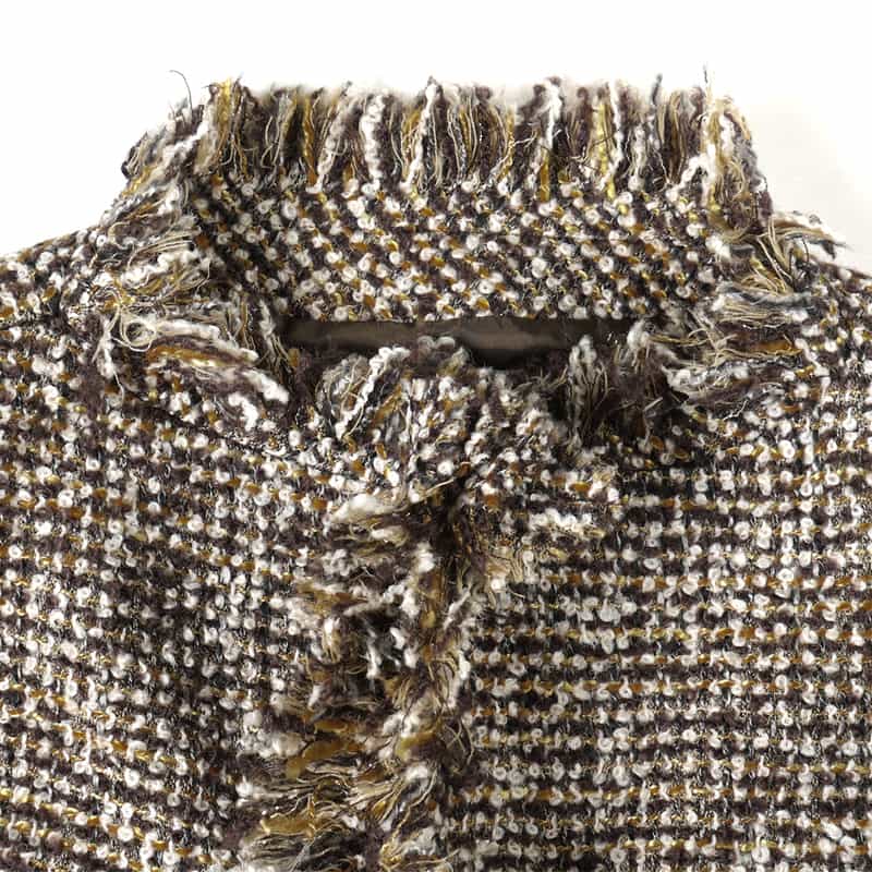 SACAI SACAI＜サカイ＞ツイードジャケット BROWN