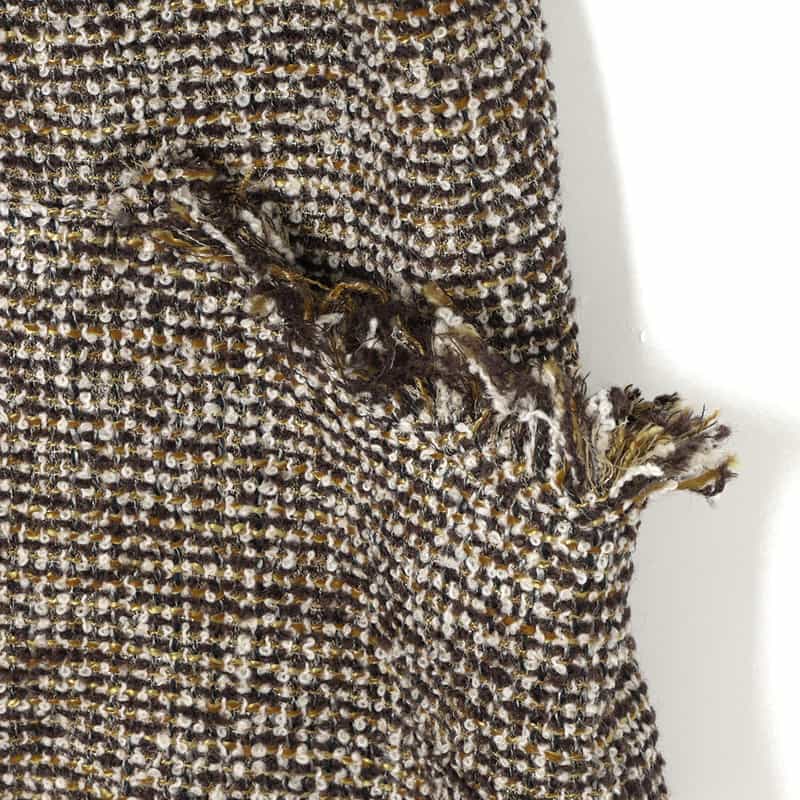 SACAI SACAI＜サカイ＞ツイードジャケット BROWN