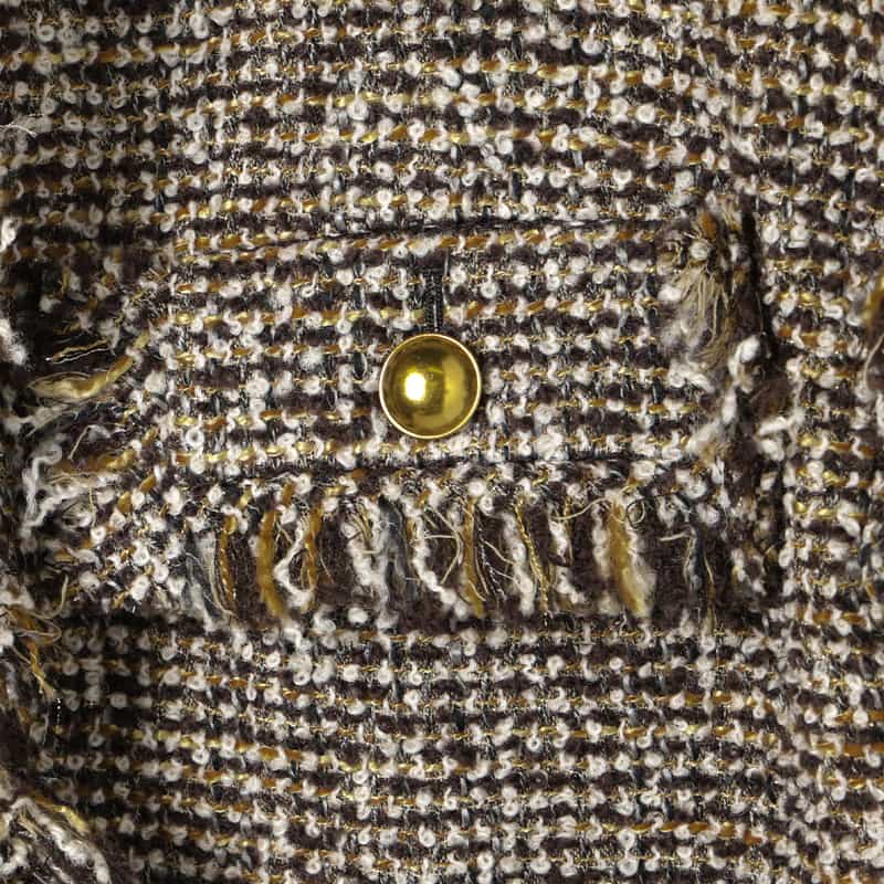 SACAI SACAI＜サカイ＞ツイードジャケット BROWN