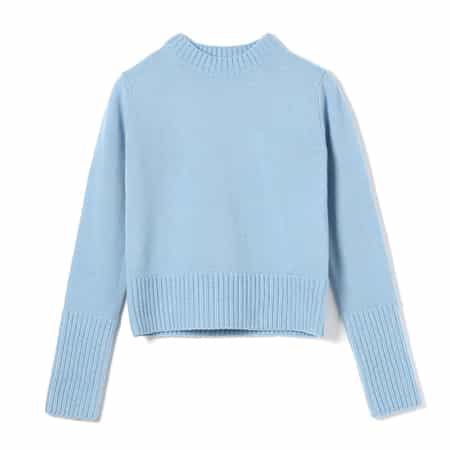 sacai ジッパー付きウールニット SACAI<サカイ>クルーネックニットプルオーバー(2245878