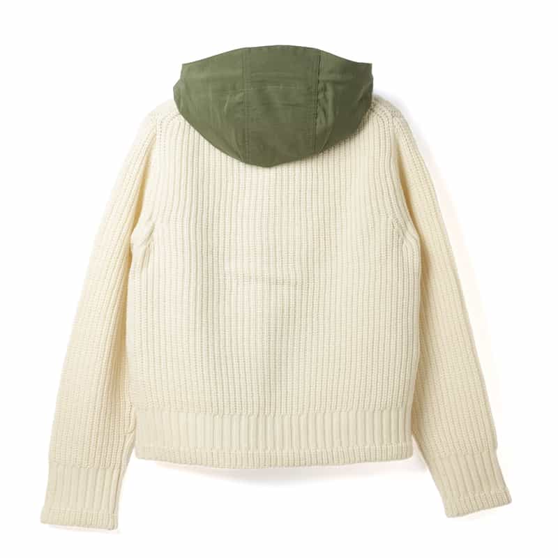 SACAI SACAI＜サカイ＞ コンビネーションジップアップブルゾン WHITE