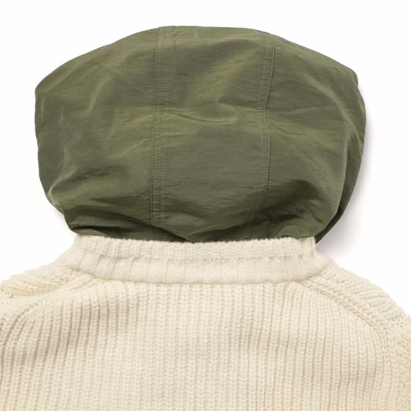 SACAI SACAI＜サカイ＞ コンビネーションジップアップブルゾン WHITE