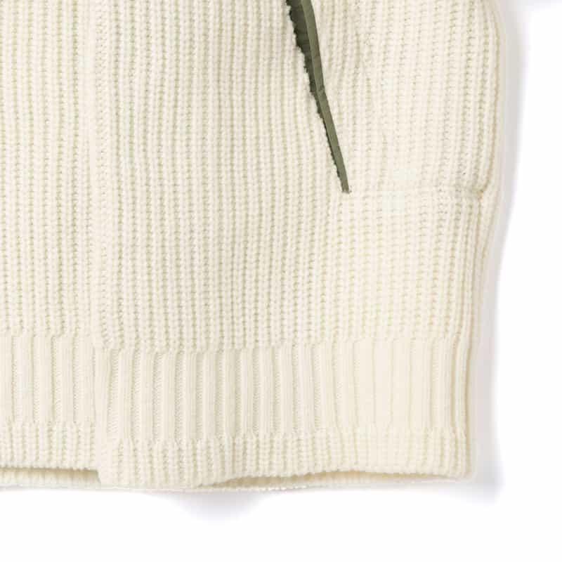 SACAI SACAI＜サカイ＞ コンビネーションジップアップブルゾン WHITE