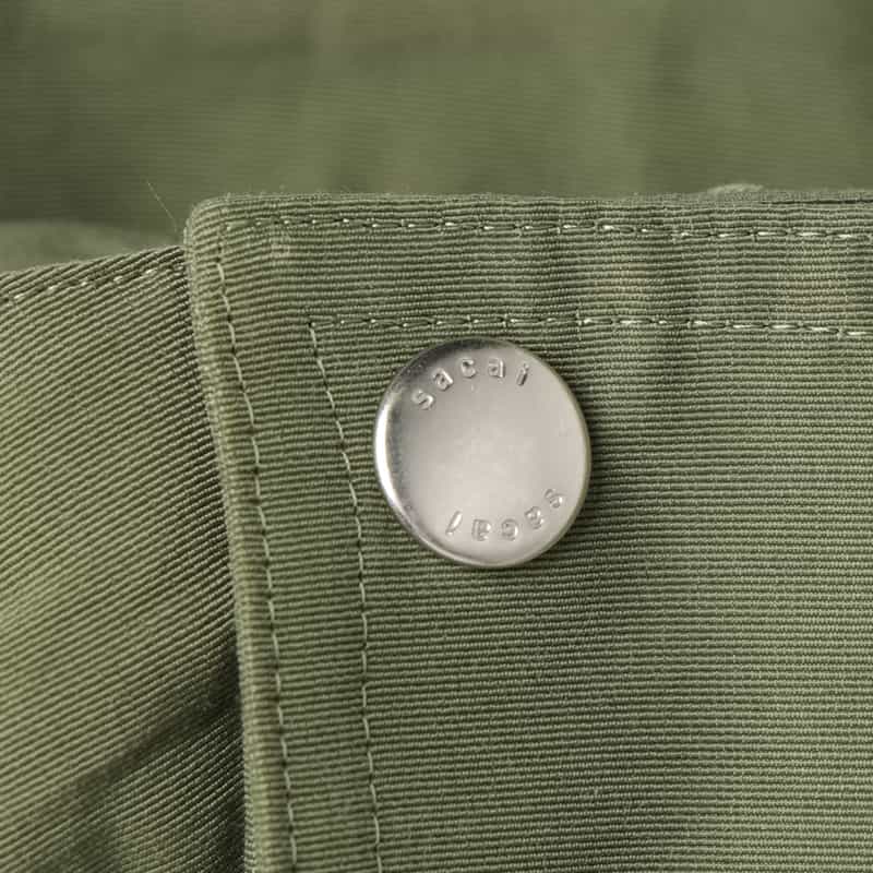 SACAI SACAI＜サカイ＞ コンビネーションジップアップブルゾン WHITE