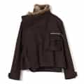 SACAI＜サカイ＞ファー付ウールブルゾン