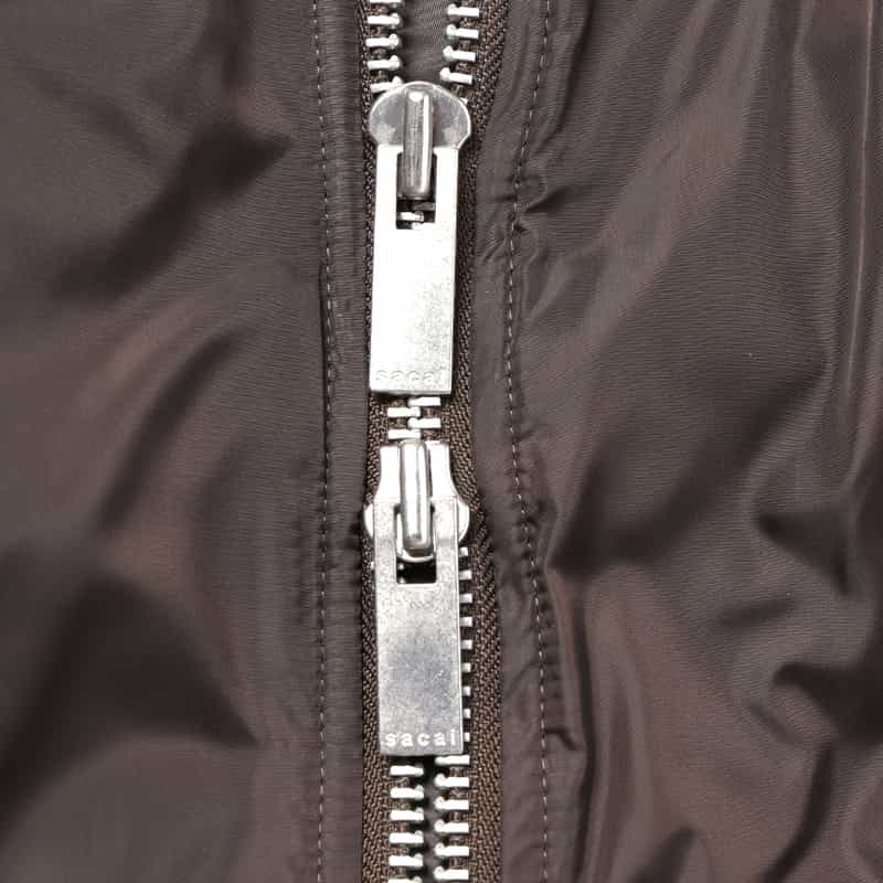 SACAI SACAI＜サカイ＞ショート丈ダッフルコート BROWN