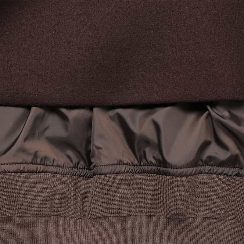 SACAI SACAI＜サカイ＞ショート丈ダッフルコート BROWN