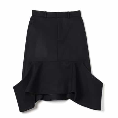 SACAI＜サカイ＞ナイロンツイル プリーツロングスカート