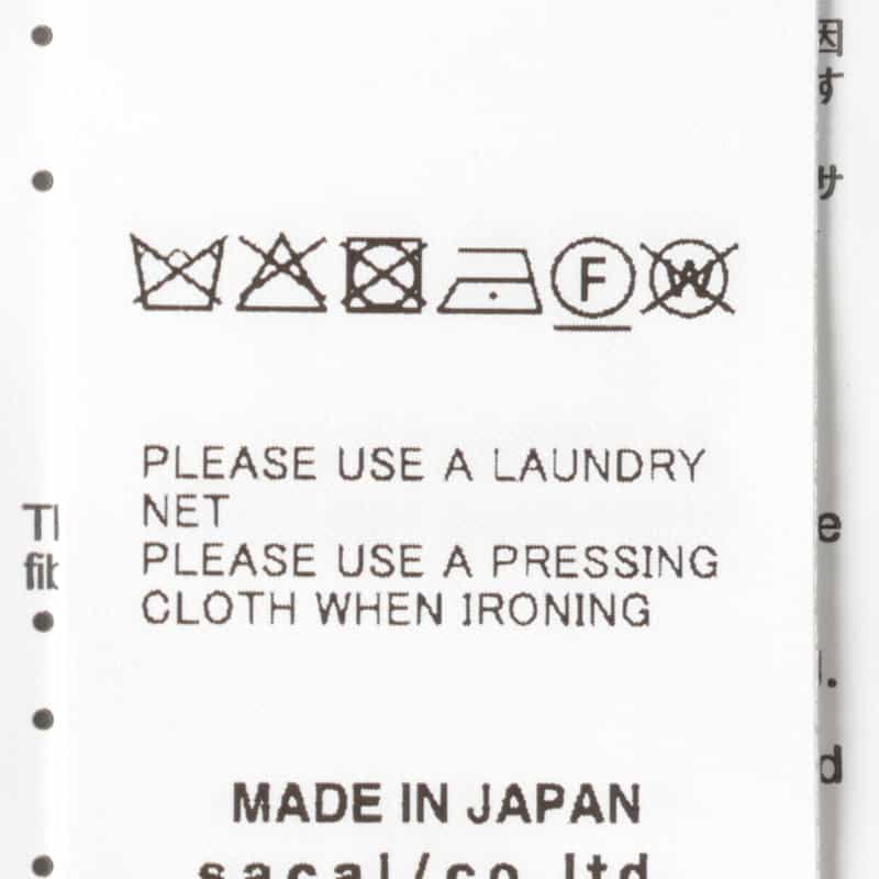 SACAI SACAI＜サカイ＞ウールスカート BROWN