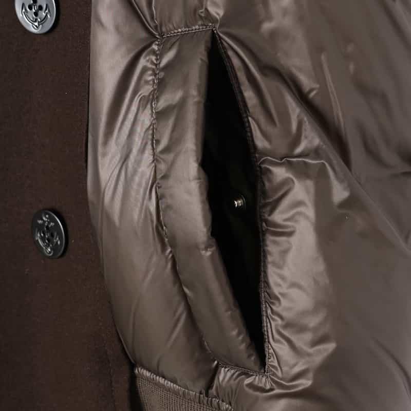 SACAI SACAI＜サカイ＞ コンビネーションショート丈ジャケット BROWN