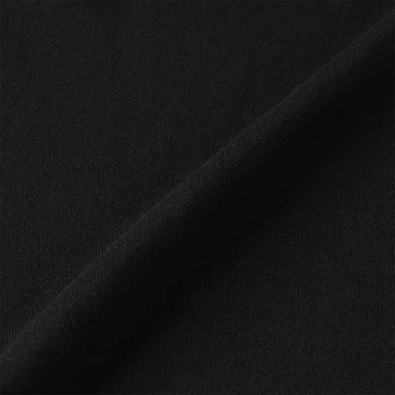 BARNEYS NEW YORK スウェット素材ジップアップブルゾン BLACK