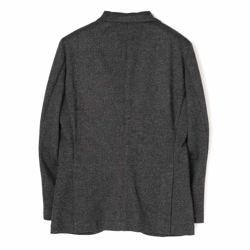 BARNEYS NEW YORK セットアップ ジャージー素材テーラードジャケット DARK GRAY