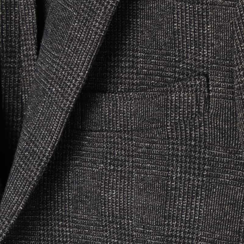 BARNEYS NEW YORK セットアップ ジャージー素材テーラードジャケット DARK GRAY